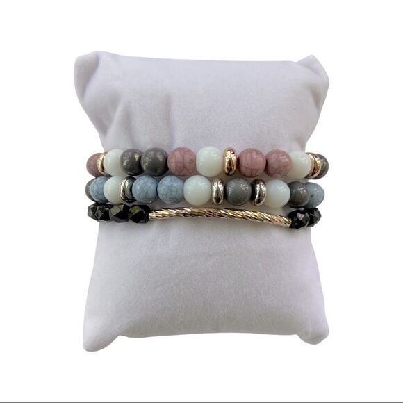 Amelia Rue Kinsley 3-Piece Bracelet Set • New in Box - Picture 2 of 6